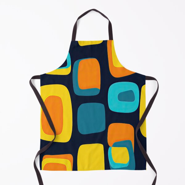 Item preview, Orange and Blue Shapes in Classic Pattern designed and sold by Piotrek0001.