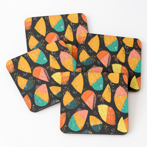 Item preview, Abstract 50s Pattern with Harmonious Color Blocks designed and sold by Piotrek0001.