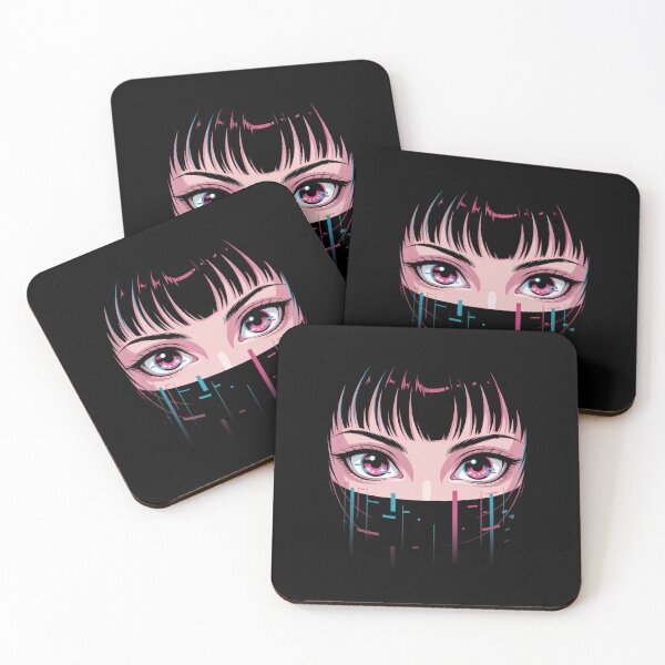 Artikelvorschau, Glitch Anime Augen entworfen und verkauft von SignumShop.