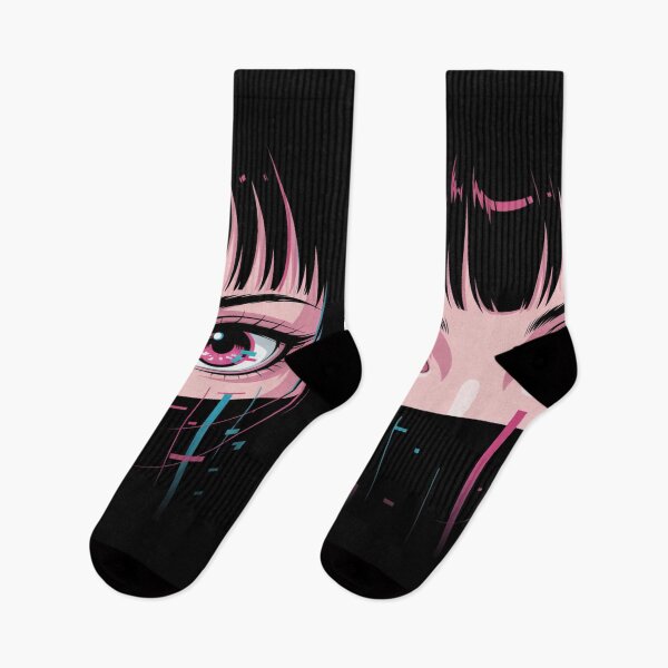 Artikelvorschau, Glitch Anime Augen entworfen und verkauft von SignumShop.