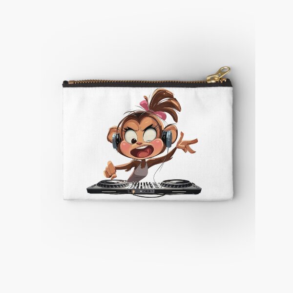 Item preview, Sassy DJ Monkey - Drop It Like It’s Banana designed and sold by monkeymadestore.