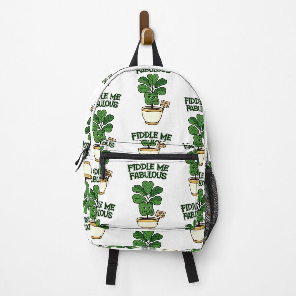 Item preview, Fiddle Leaf Fig – Fiddle Me Fabulous - Funny Houseplant Characters designed and sold by EdgyEdgeArt.