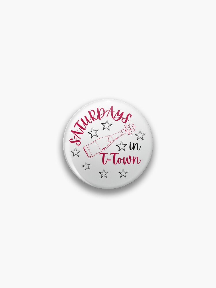 Thumbnail 1 of 3, Pin, Saturdays in t-town designed and sold by JessDoodes.