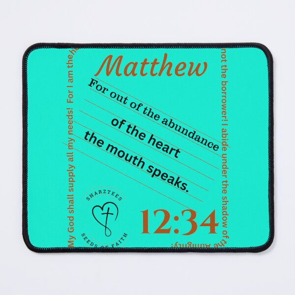 Item preview, For out of the abundance of the heart the mouth speaks. designed and sold by Sharztees.