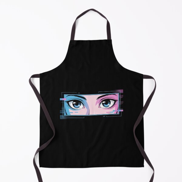 Artikelvorschau, Neon Glitch Anime Augen entworfen und verkauft von SignumShop.