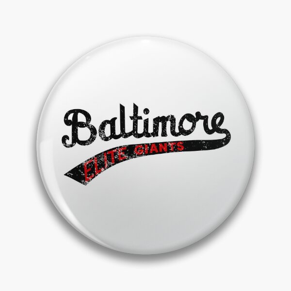 Item preview, Baltimore Elite Giants Logo - Defunct Baseball Team - American Negro League - Retro Old School Baseball Distressed Logo designed and sold by SolissDesigns.
