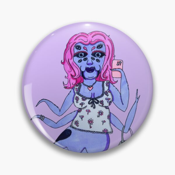 Item preview, Chica pin-up araña designed and sold by carlyscreations.