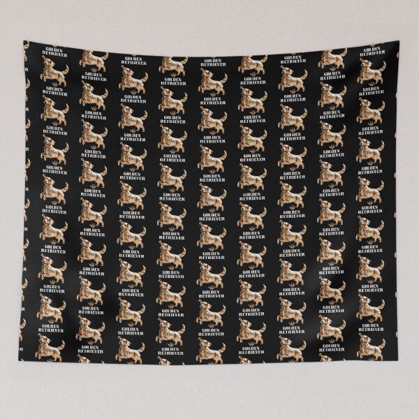 Item preview, Gold Origami Golden Retriever Funny Gifts for Dog Lover designed and sold by suescircus.