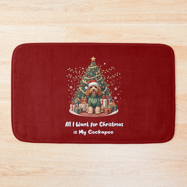 Item preview, All I Want for Christmas Is My Cockapoo – Holiday Dog designed and sold by The Real Life Symphony.