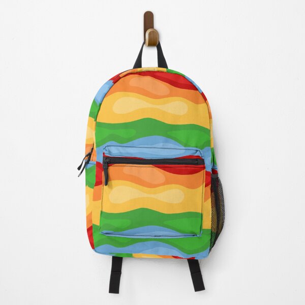 Item preview, Wonky Rainbow Stripes designed and sold by Unhinged Heather.