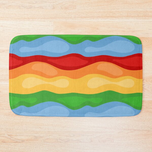 Item preview, Wonky Rainbow Stripes designed and sold by Unhinged Heather.