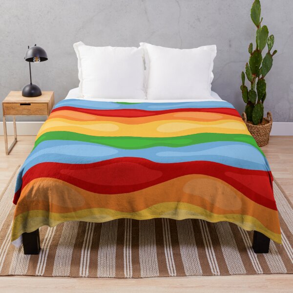 Item preview, Wonky Rainbow Stripes designed and sold by Unhinged Heather.