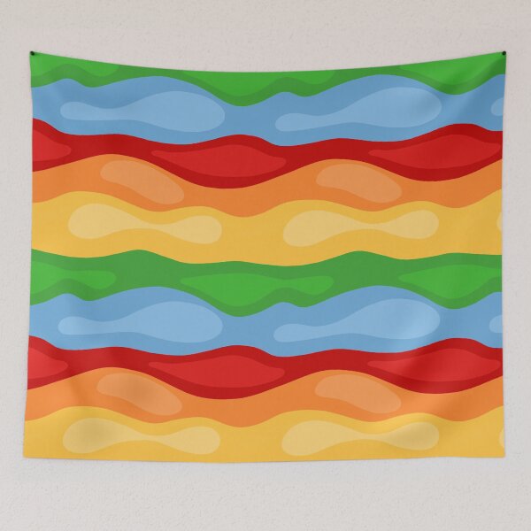 Item preview, Wonky Rainbow Stripes designed and sold by Unhinged Heather.