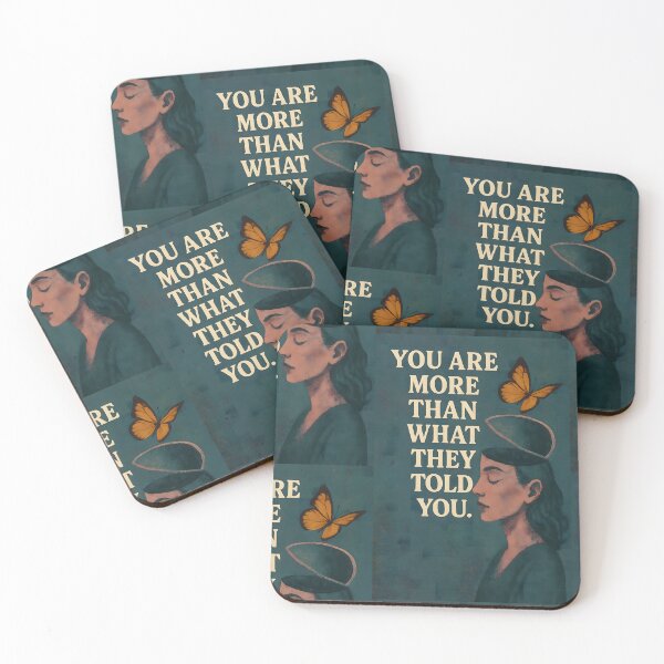 Item preview, You Are More Than What They Told You – Surreal Grunge Empowerment Print designed and sold by Quiet Power Co..