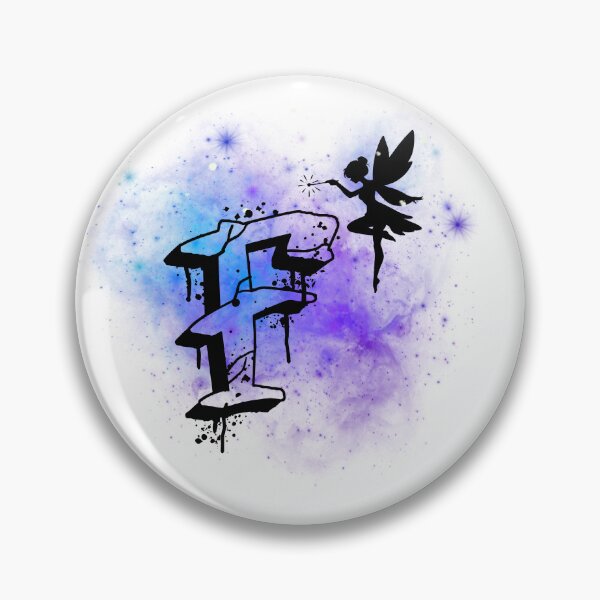 Item preview, Letter F – Fantasy Letter with Fairy and Star Glow designed and sold by Lunaria Arts.