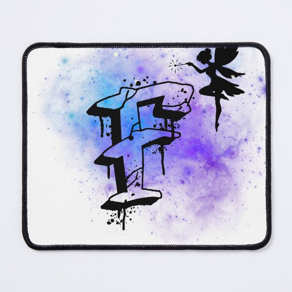 Item preview, Letter F – Fantasy Letter with Fairy and Star Glow designed and sold by Lunaria Arts.