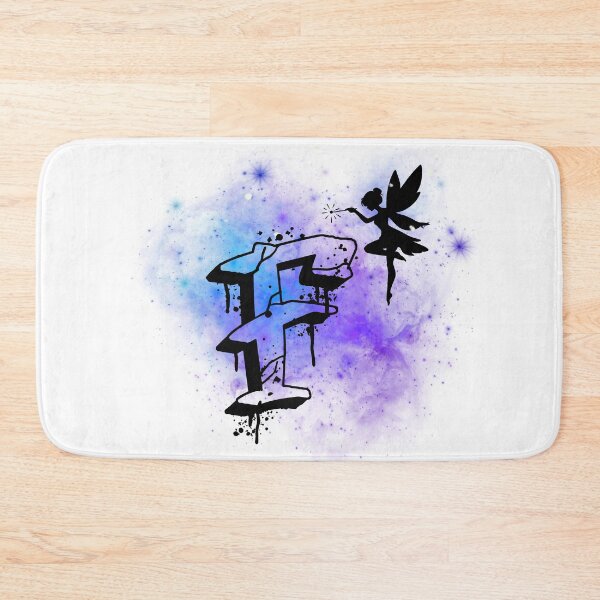 Item preview, Letter F – Fantasy Letter with Fairy and Star Glow designed and sold by Lunaria Arts.
