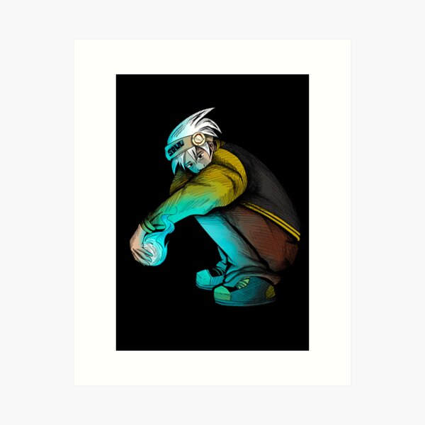 Item preview, Soul Evans Sticker designed and sold by StargemDesign.