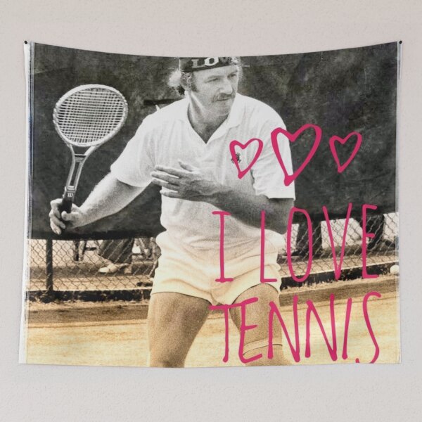Item preview, LOVE TENNIS HACKMAN designed and sold by javitennis.