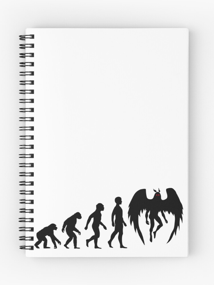 Thumbnail 1 of 3, Journal, Mothman Evolution designed and sold by HeatherHDesigns.