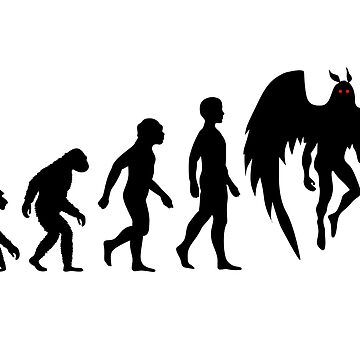Artwork thumbnail, Mothman Evolution  by Heather H Designs 