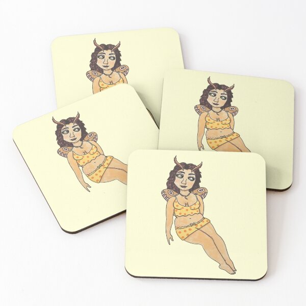 Artikelvorschau, Weiches Moth Pinup Girl entworfen und verkauft von carlyscreations.