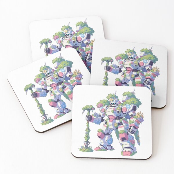 Item preview, Nature Mech Robot Overgrown with Plants – Futuristic Eco Warrior Art	 designed and sold by -DEEWOLF-.