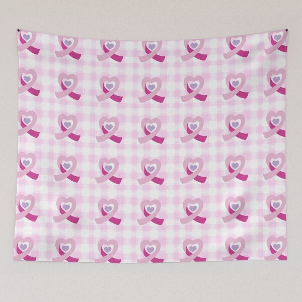 Item preview, Pink Power Caring Bear Inspired Plaid designed and sold by joysqueezed-out.
