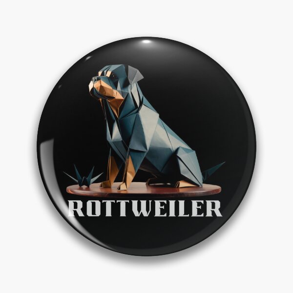 Item preview, Origami Rottweiler Funny Gifts for Dog Lover designed and sold by suescircus.