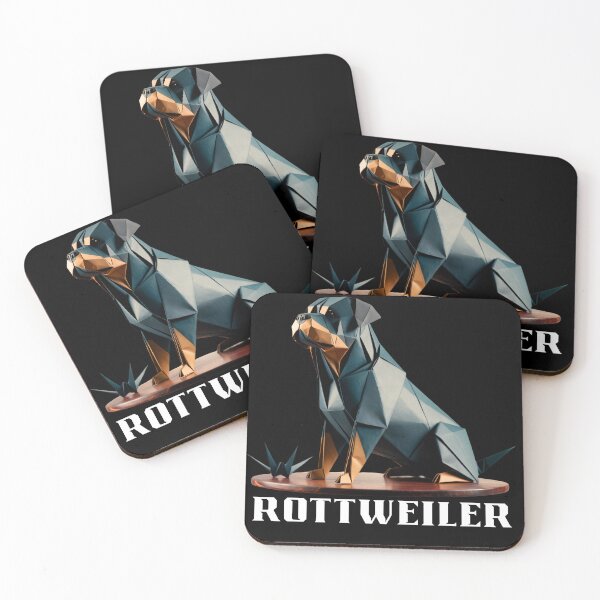 Item preview, Origami Rottweiler Funny Gifts for Dog Lover designed and sold by suescircus.