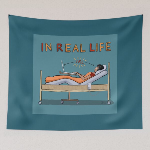 Item preview, In Real Life - Chronic Illness Awareness Design designed and sold by PaulaJKnight .