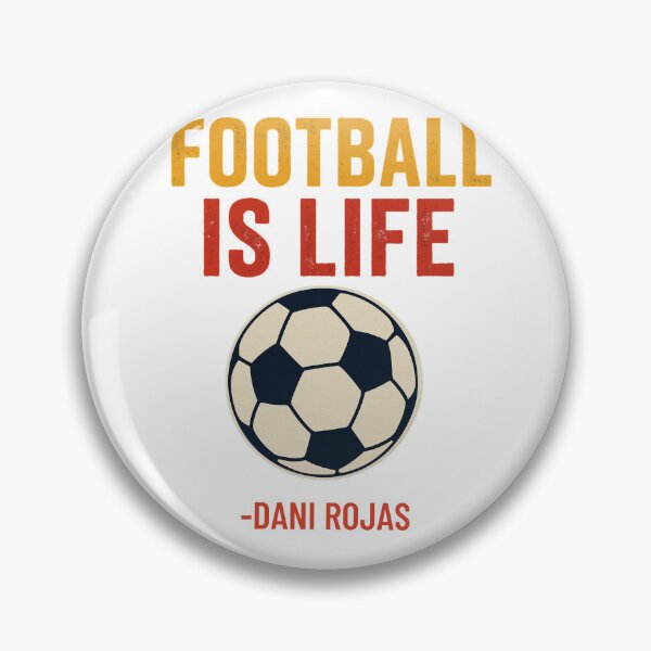 Item preview, Football Is Life – Dani Rojas Quote designed and sold by BackstopAndCo.