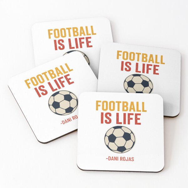 Item preview, Football Is Life – Dani Rojas Quote designed and sold by BackstopAndCo.