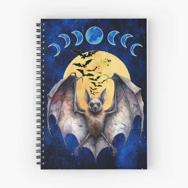 Item preview, Stunning Phases: Bats Beneath the Blue Moon designed and sold by MysticOzzy.