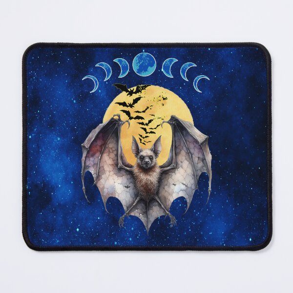 Item preview, Stunning Phases: Bats Beneath the Blue Moon designed and sold by MysticOzzy.
