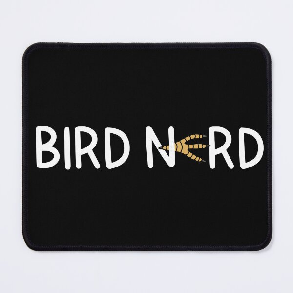 Item preview, (Version for DARK colored items) BIRD NERD (Version 1)  designed and sold by chicorycreative.