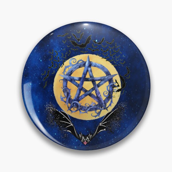 Item preview, Moonlit Hex: Bats of the Enchanted Night designed and sold by MysticOzzy.