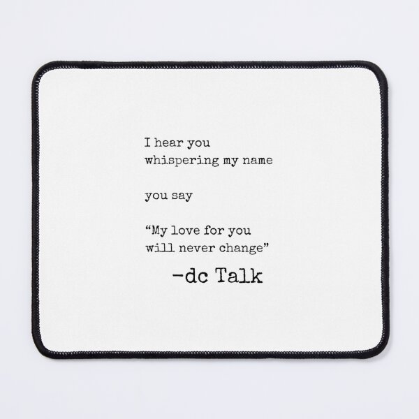 Item preview, dc talk christian song lyrics quote toby mac ccm 80s 90s music sticker inspirational vintage designed and sold by elikagrace.