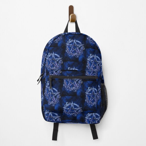 Item preview, Eclectic Enchanted Pentagram in Cosmic Blue designed and sold by MysticOzzy.