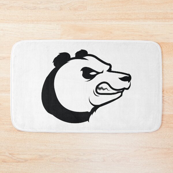 Item preview, Panda Bear Growler B&W designed and sold by MonkeyRed_Art.