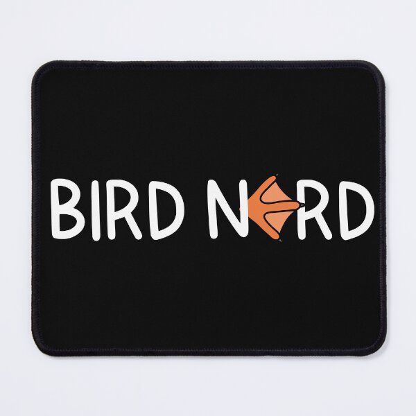 Item preview, (Version for DARK colored items) BIRD NERD (Version 5) designed and sold by chicorycreative.