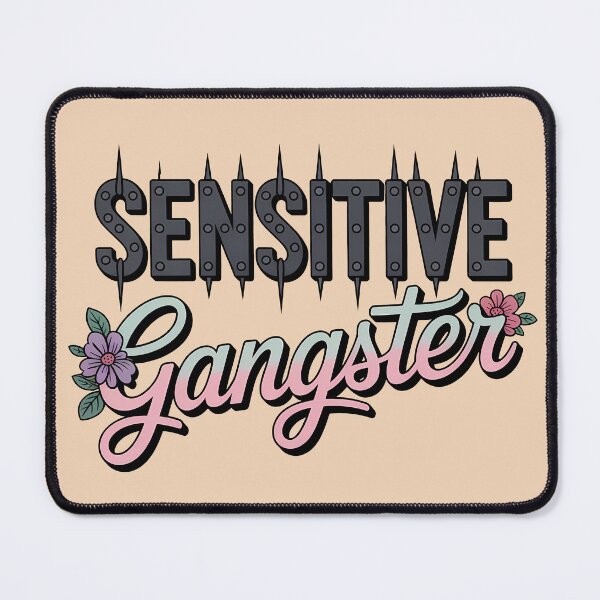 Item preview, Sensitive Gangster Petals And Metal designed and sold by KateLeap.