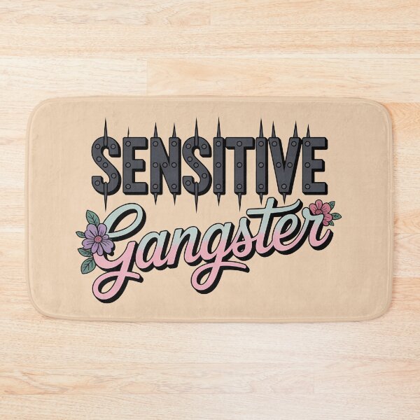 Item preview, Sensitive Gangster Petals And Metal designed and sold by KateLeap.