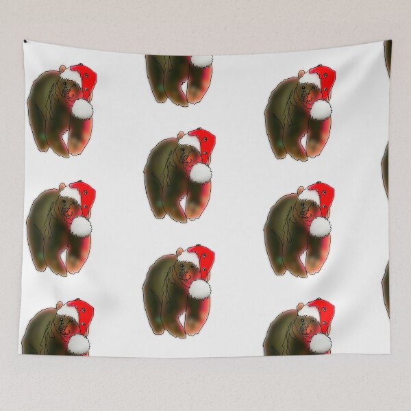 Item preview, Cute Bear in a Santa Hat – animalzinhats designed and sold by Ashley’sAnimalz.