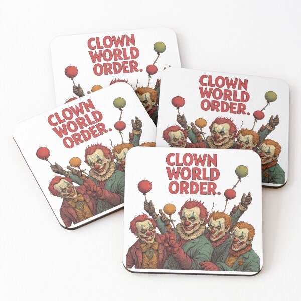 Item preview, CLOWN WORLD ORDER designed and sold by Chroma Myst.