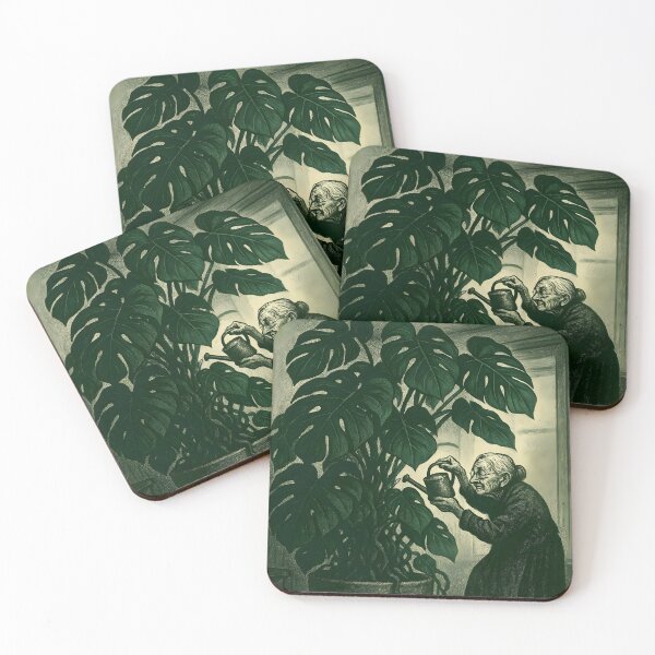 Item preview, Mildred vs. the Monstera (deliciosa) designed and sold by Artistinero Keitsi.