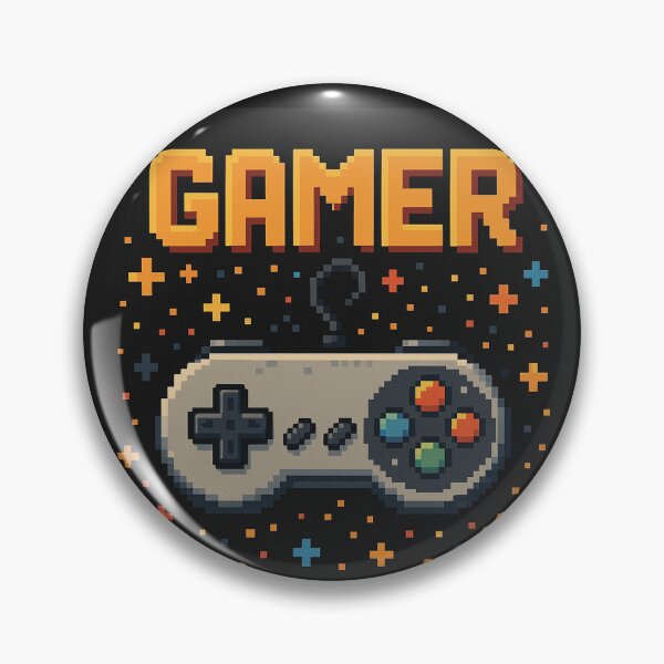 Item preview, Gamer Retro Pixel Art designed and sold by Wurdalaak.