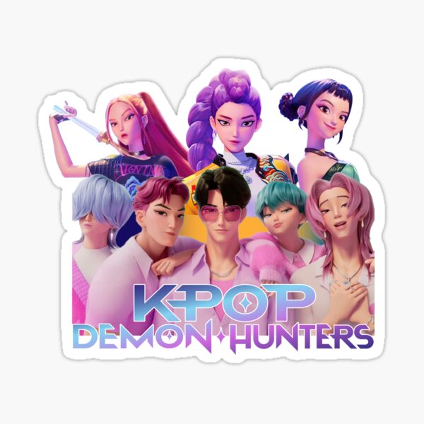 Item preview, kpop demon hunters designed and sold by FineArrayDesign.