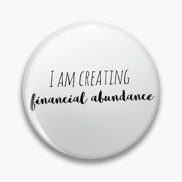Item preview, I Am Creating Financial Abundance – Affirmation – Wealth Creation Quote designed and sold by Camila  Ardila.