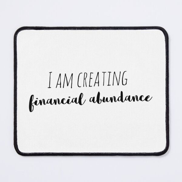 Item preview, I Am Creating Financial Abundance – Affirmation – Wealth Creation Quote designed and sold by Camila  Ardila.